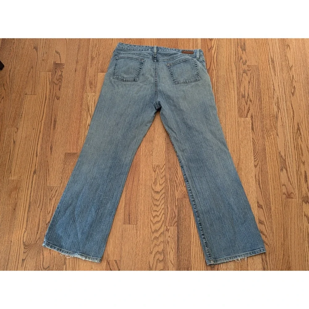 Polo Jeans Co Ralph Lauren Women's 16x32 Kelly Stretch Blue Denim Bootcut Jeans